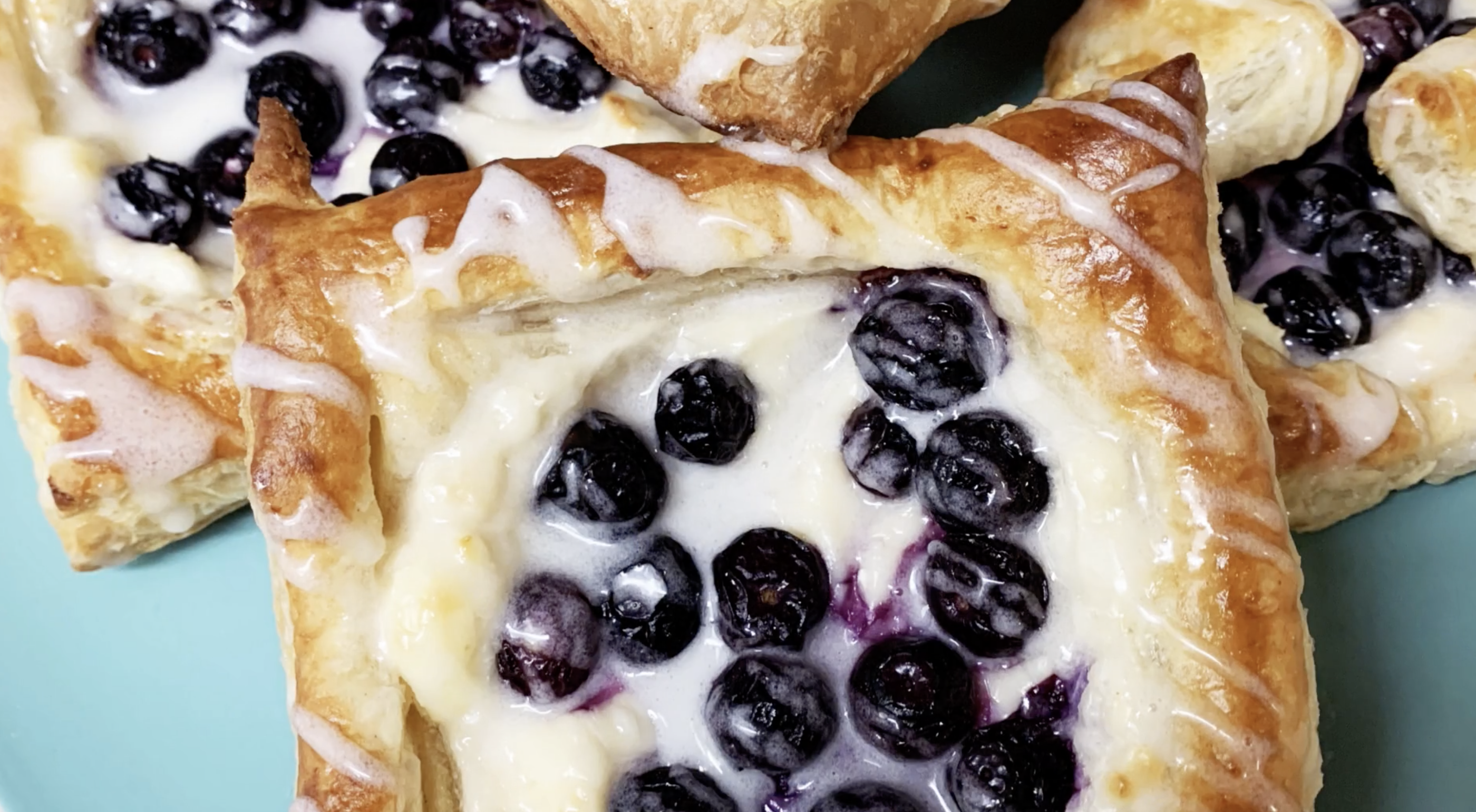 How to Bake an Easy Blueberry Danish